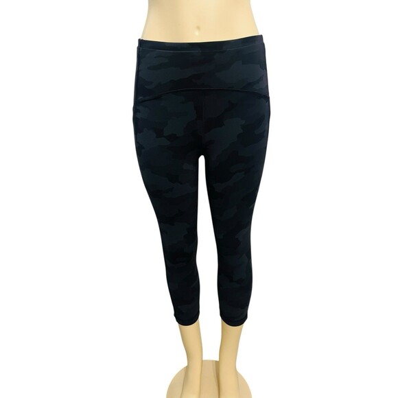 Lululemon Align High Rise Leggings w/ Pockets Camo Size 10 - Picture 3 of 11